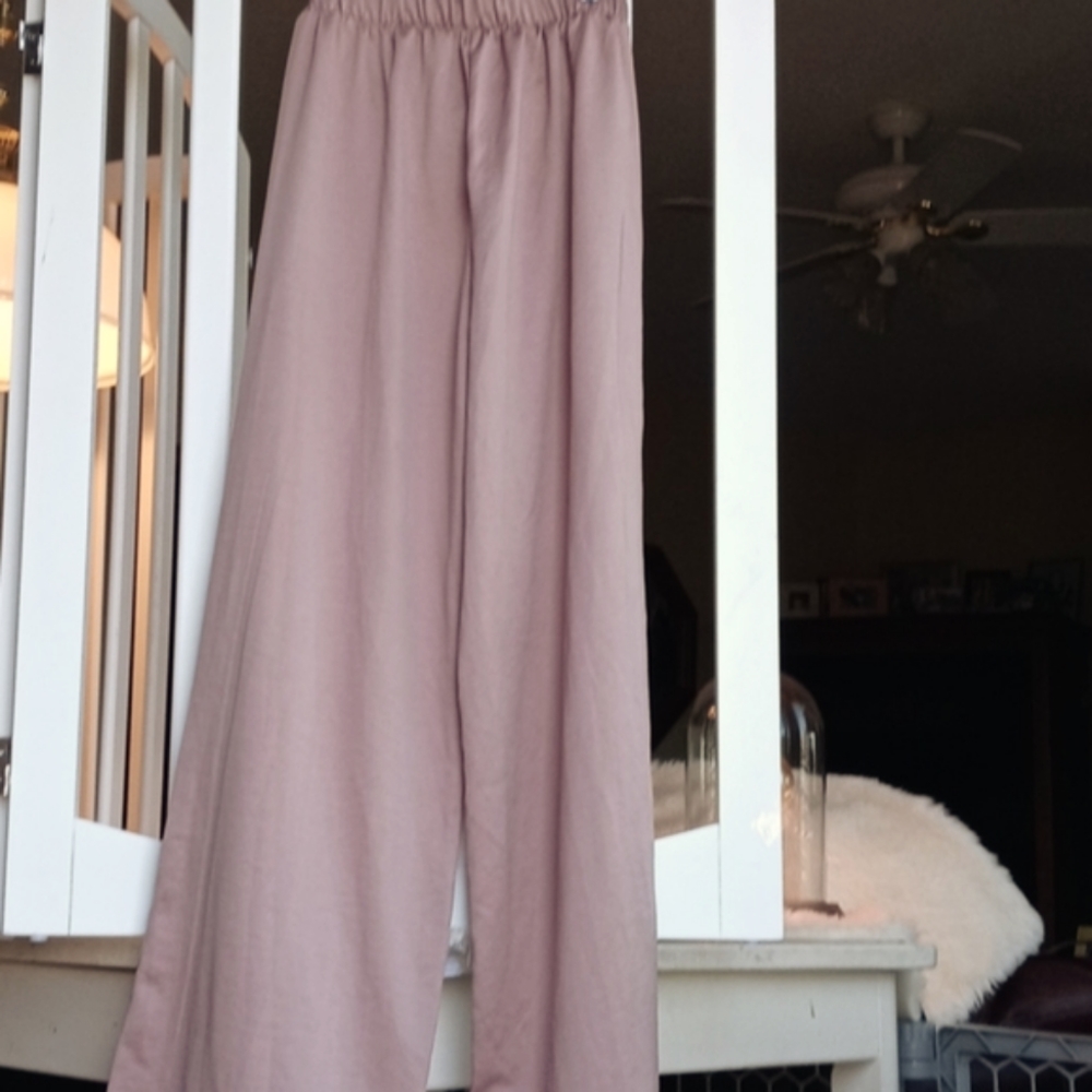 Charlotte Russe rose dust colored pants Size XS